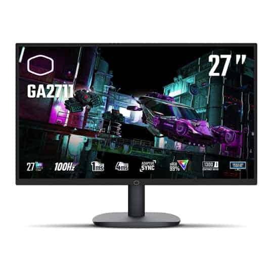 Cooler Master 27" WQHD 100Hz Adaptive Sync IPS Gaming Monitor